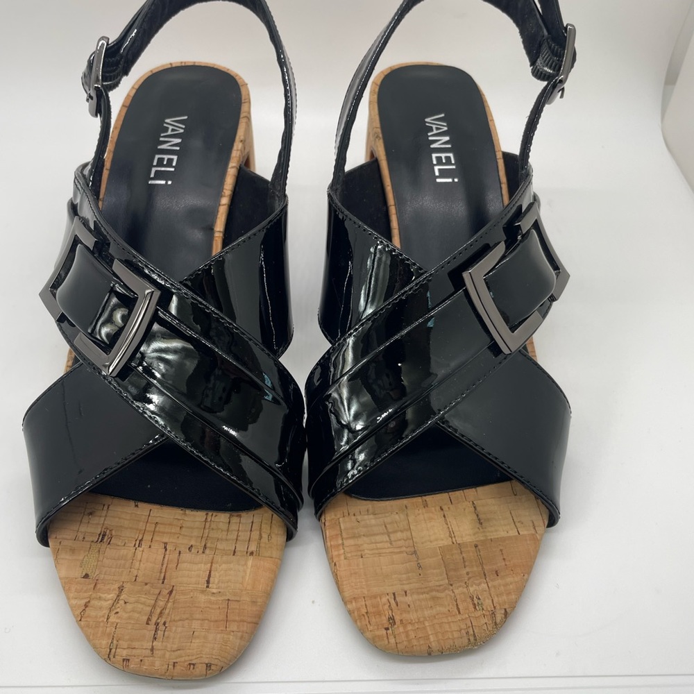 Vaneli Women's Black Sandals